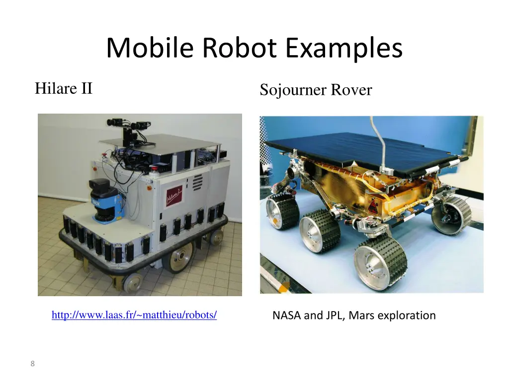 mobile robot examples