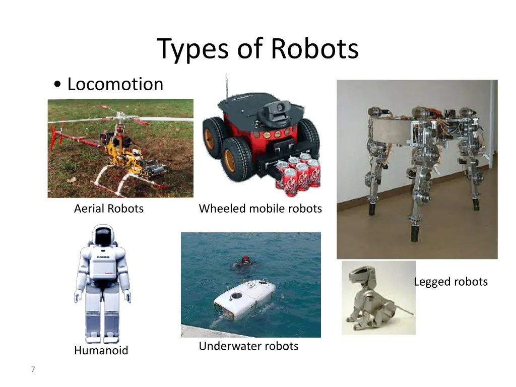 types of robots 1