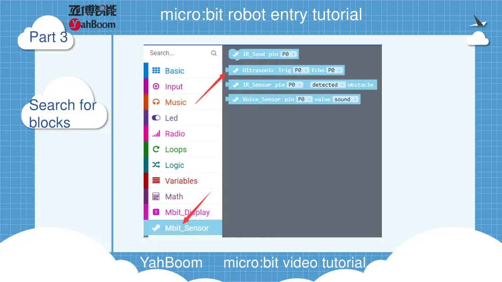 micro bit robot entry tutorial 6