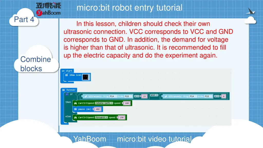 micro bit robot entry tutorial 8