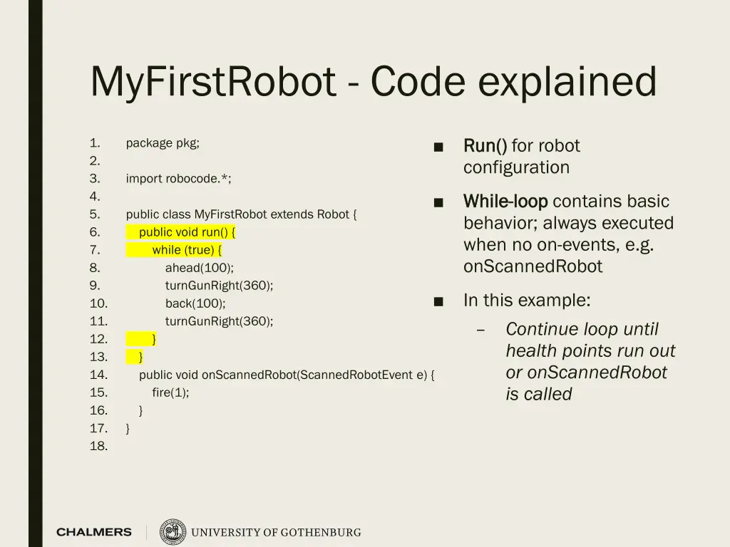 myfirstrobot code explained 2