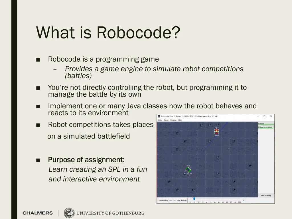 what is robocode