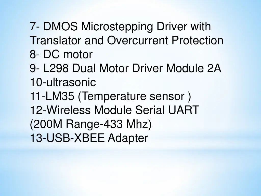 7 dmos microstepping driver with translator