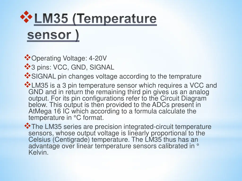 lm35 temperature sensor