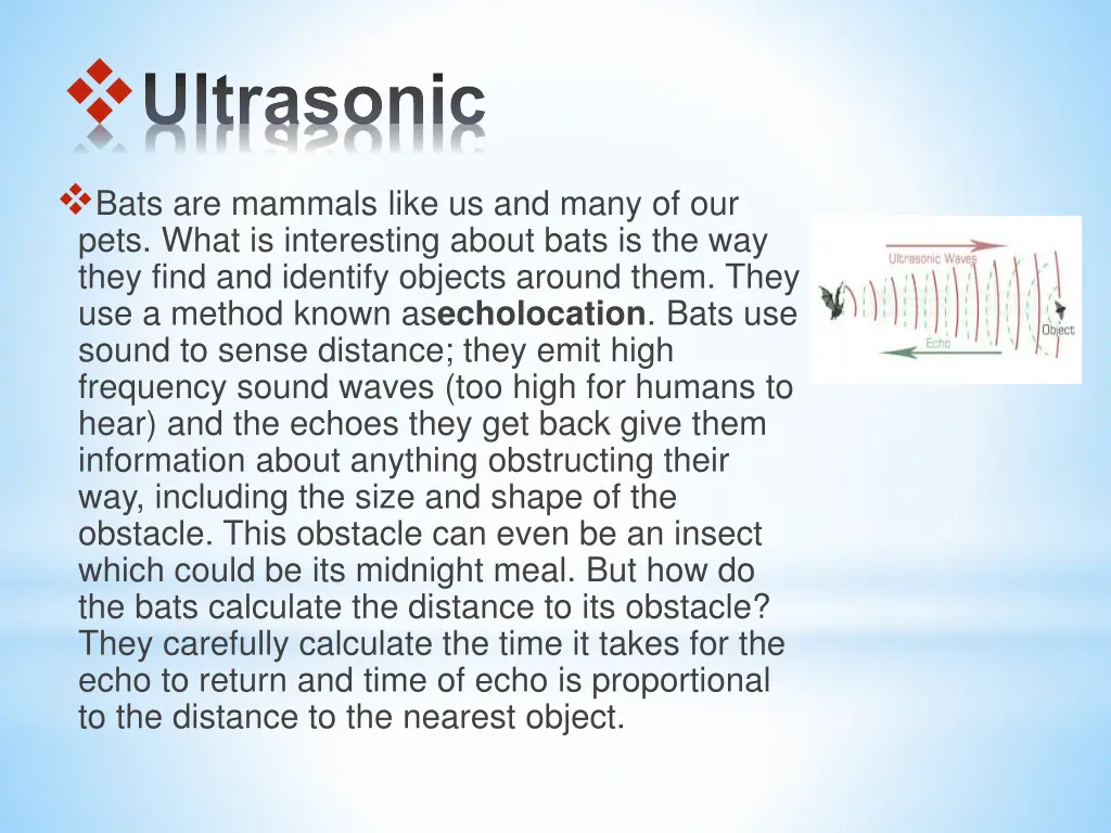 ultrasonic