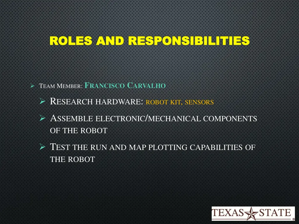 roles and responsibilities roles 1