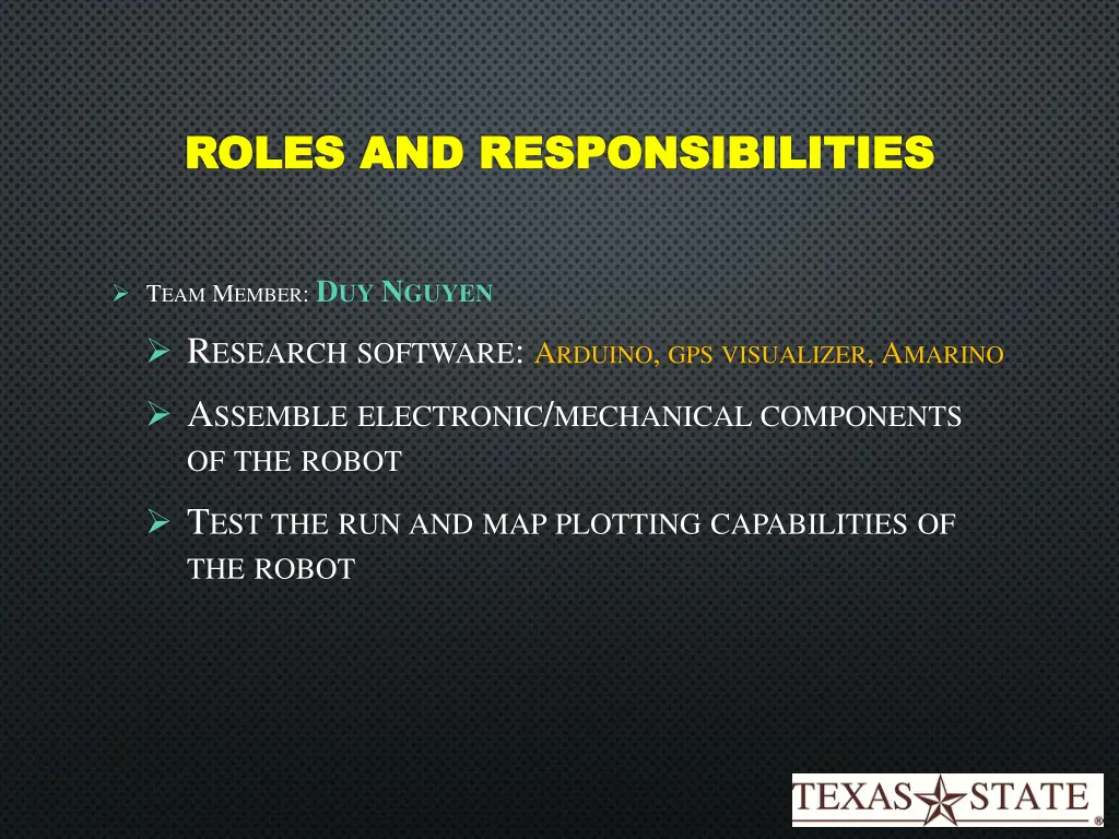 roles and responsibilities roles 3