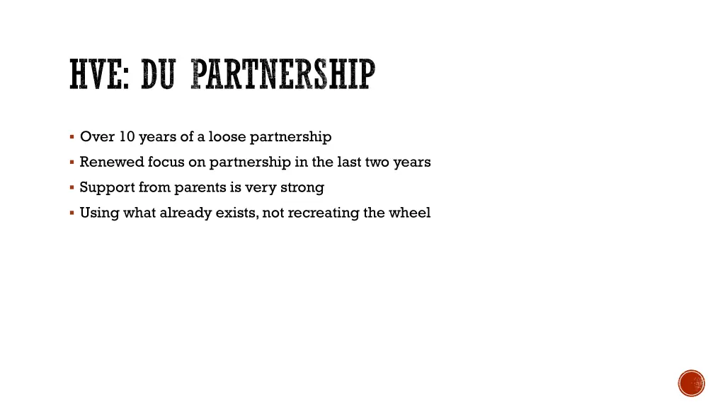 hve du partnership