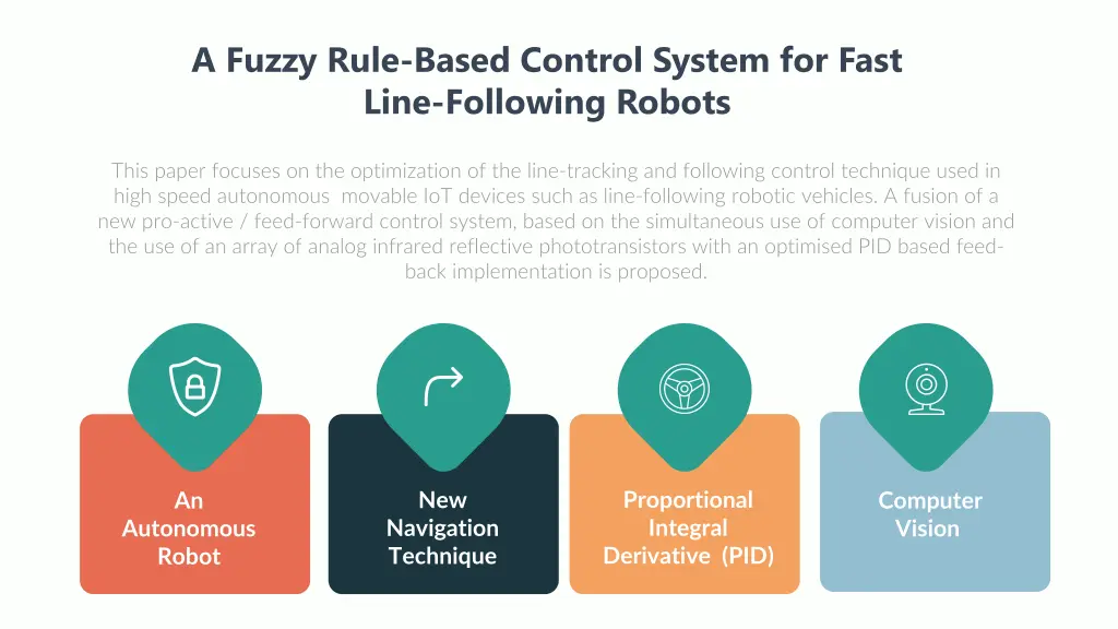 a fuzzy rule based control system for fast line