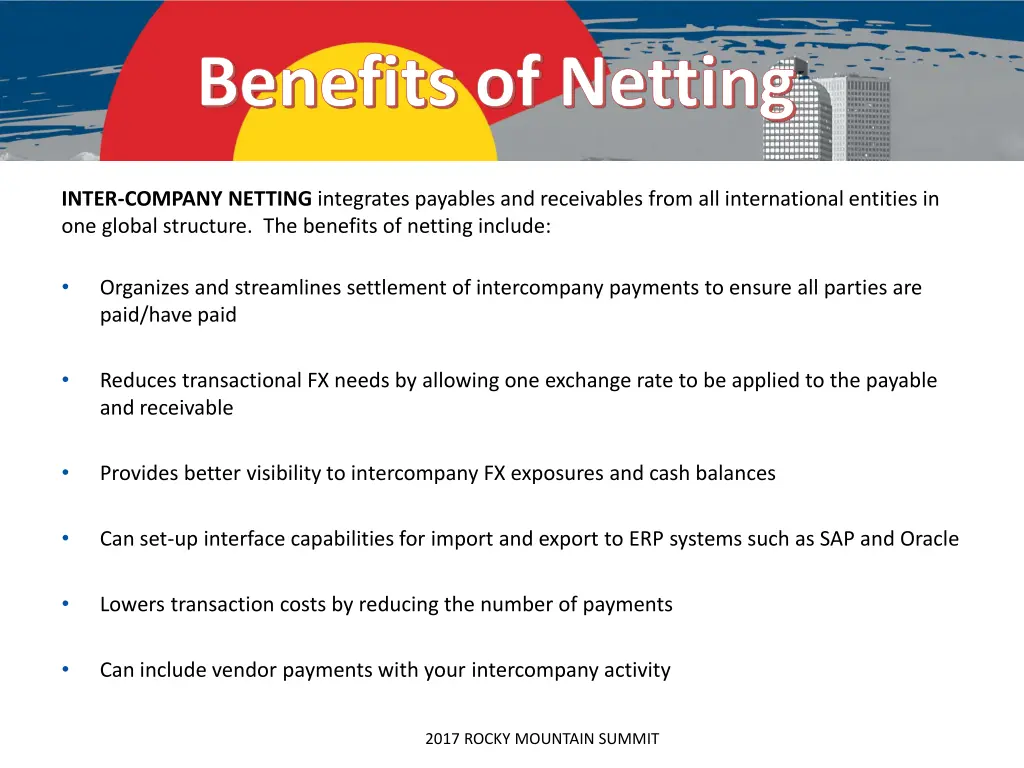 benefits of netting