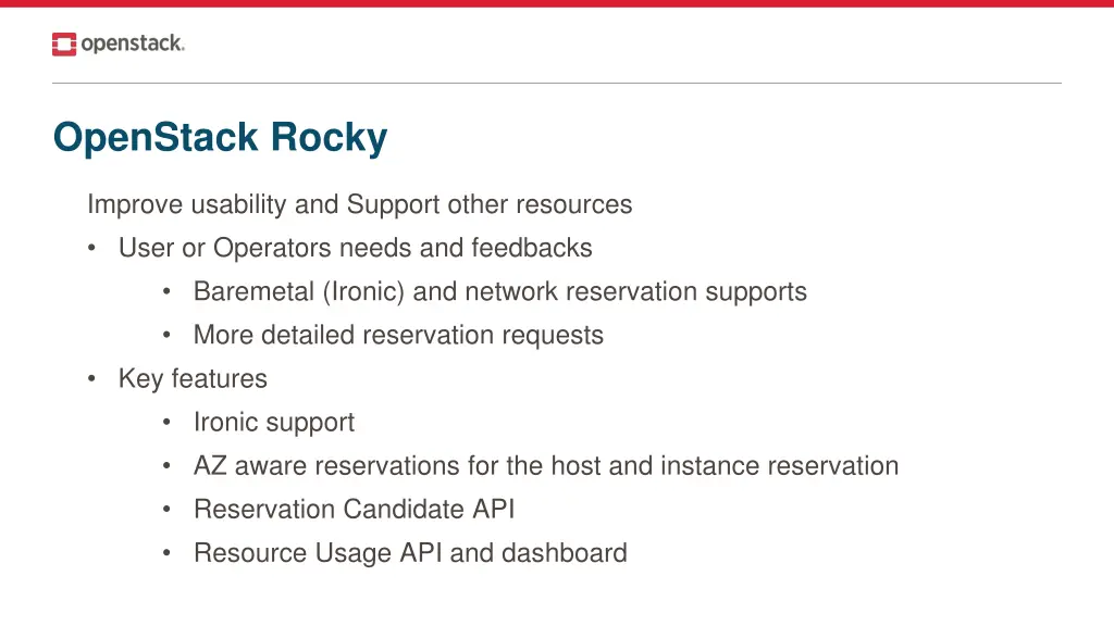 openstack rocky