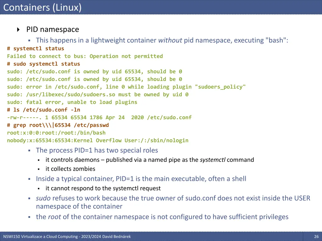 containers linux 3