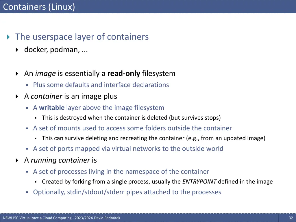 containers linux 4