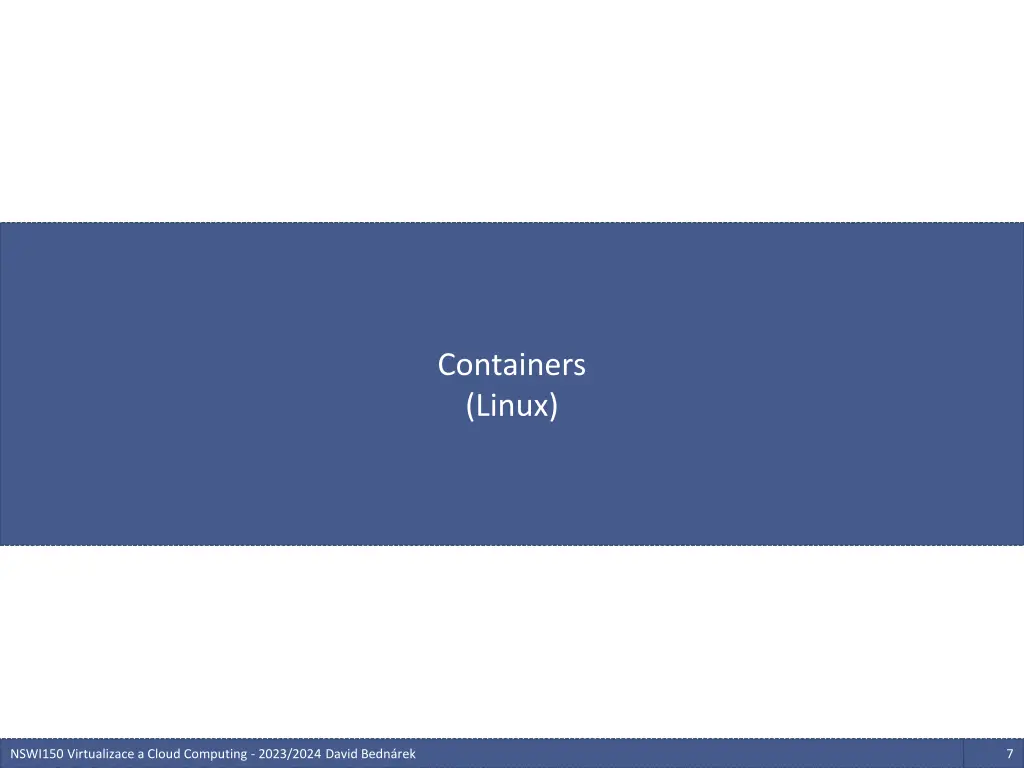 containers linux