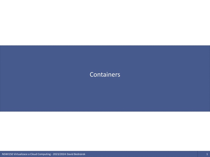 containers