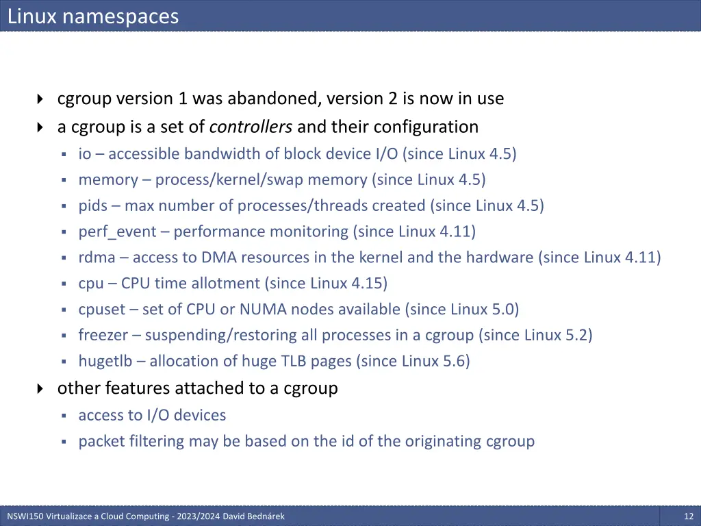 linux namespaces 2