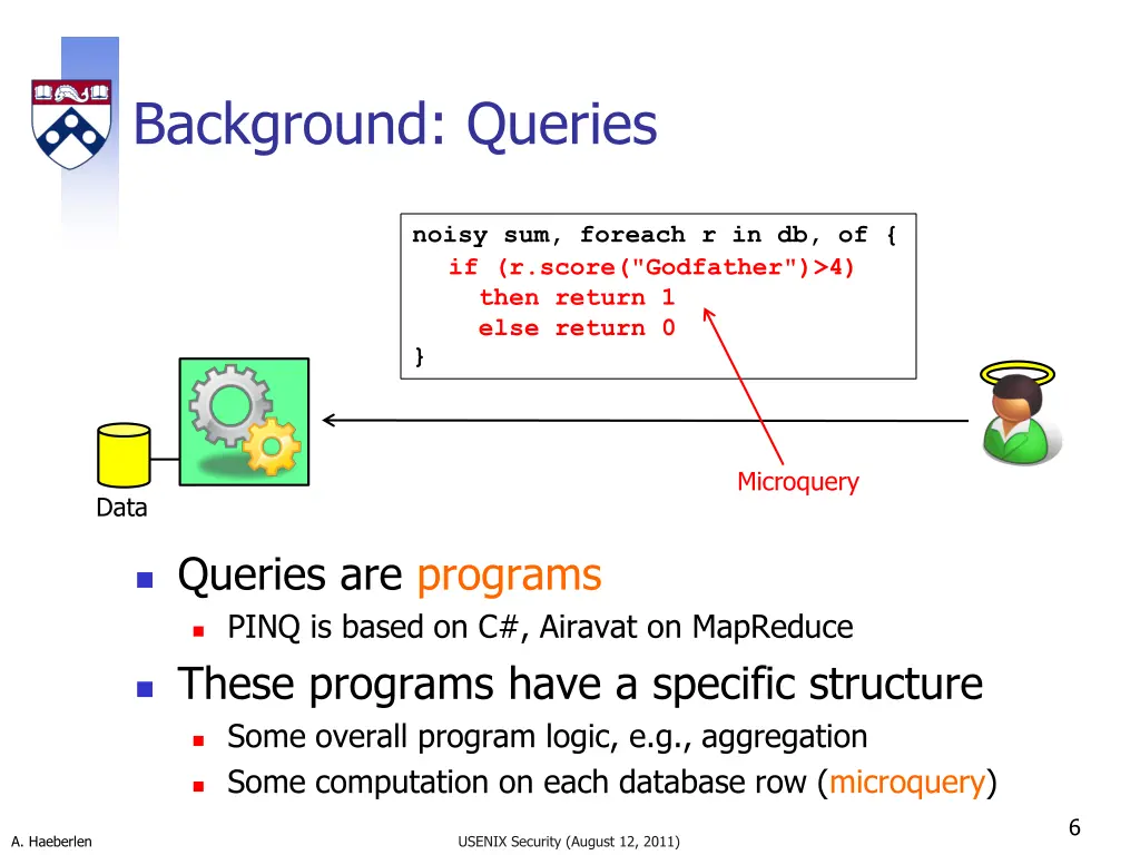 background queries