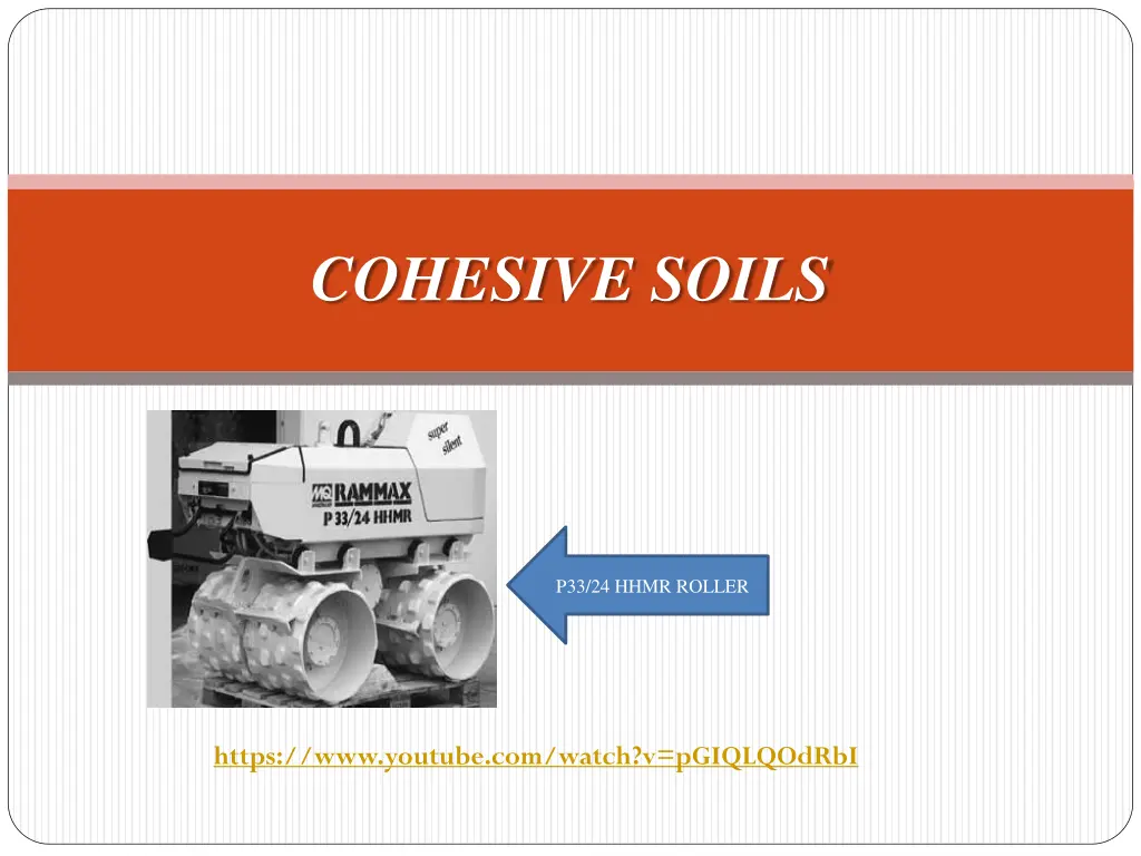 cohesive soils 1