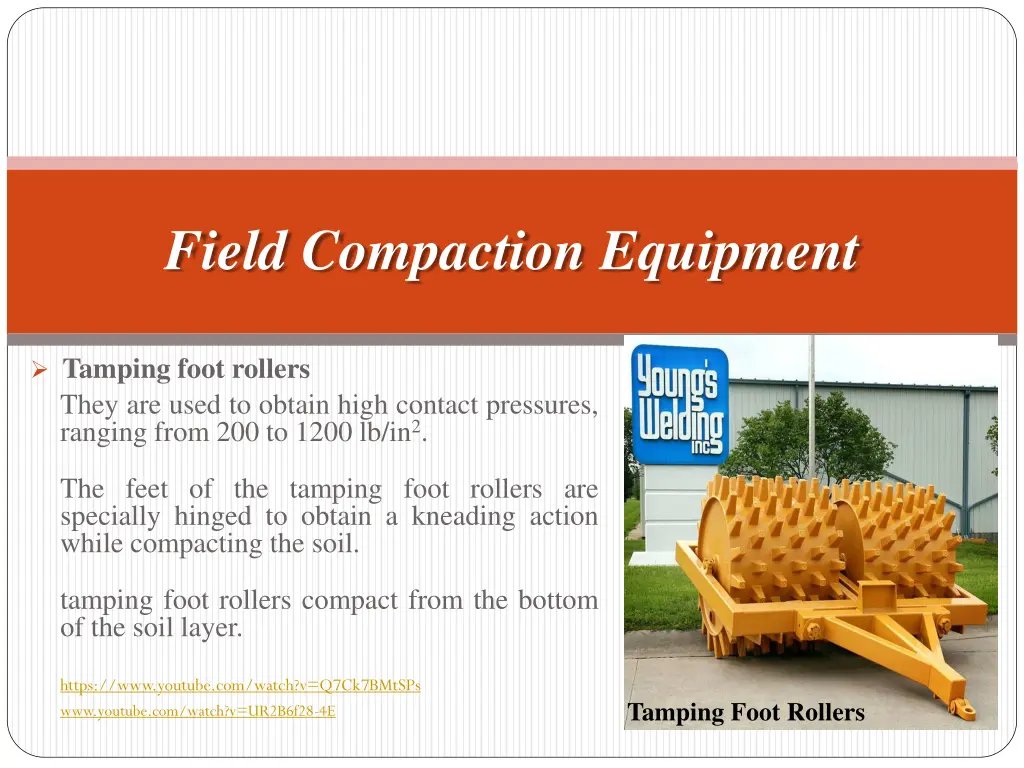 field compaction equipment 2