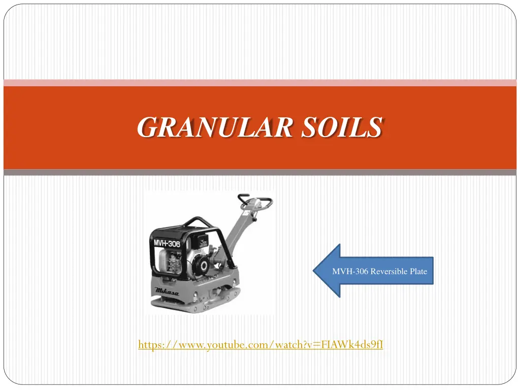 granular soils 1