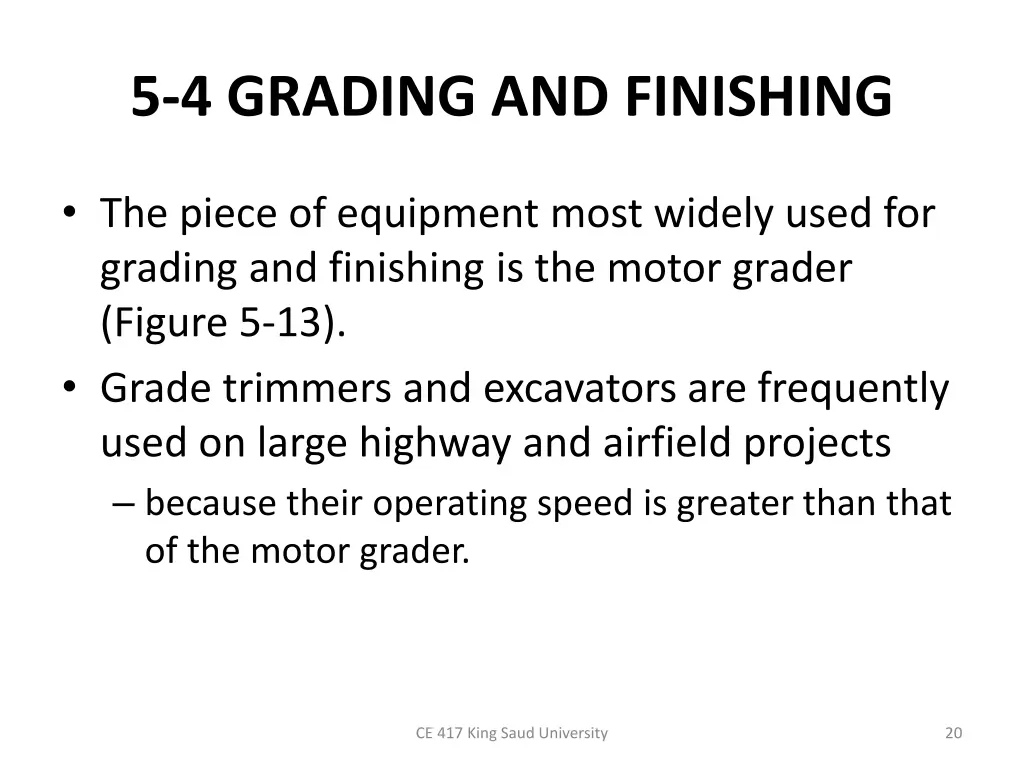 5 4 grading and finishing 1