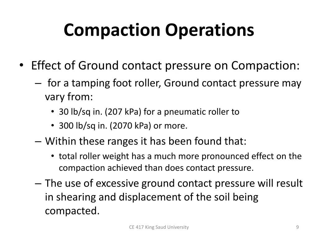 compaction operations 5