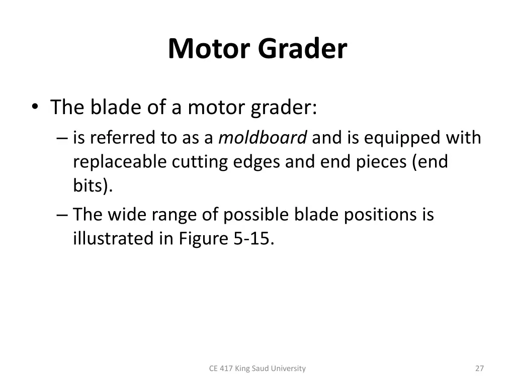 motor grader 2