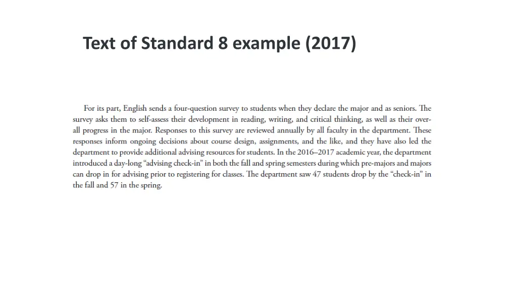 text of standard 8 example 2017