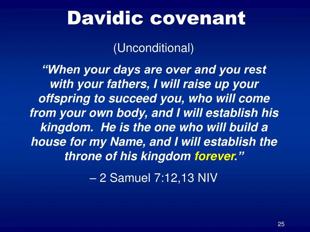 davidic covenant