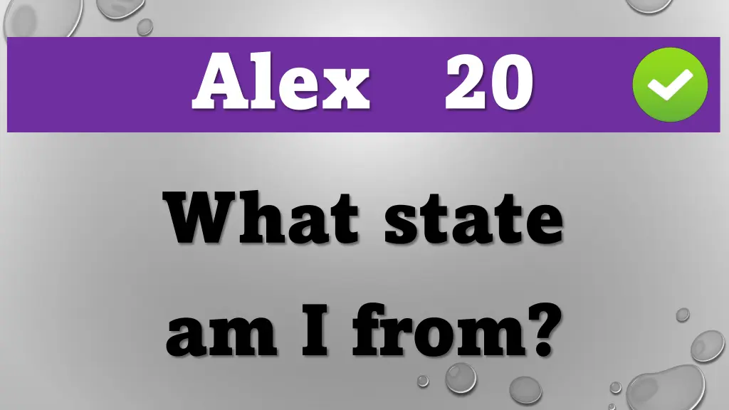 alex 20