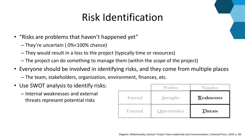 risk identification