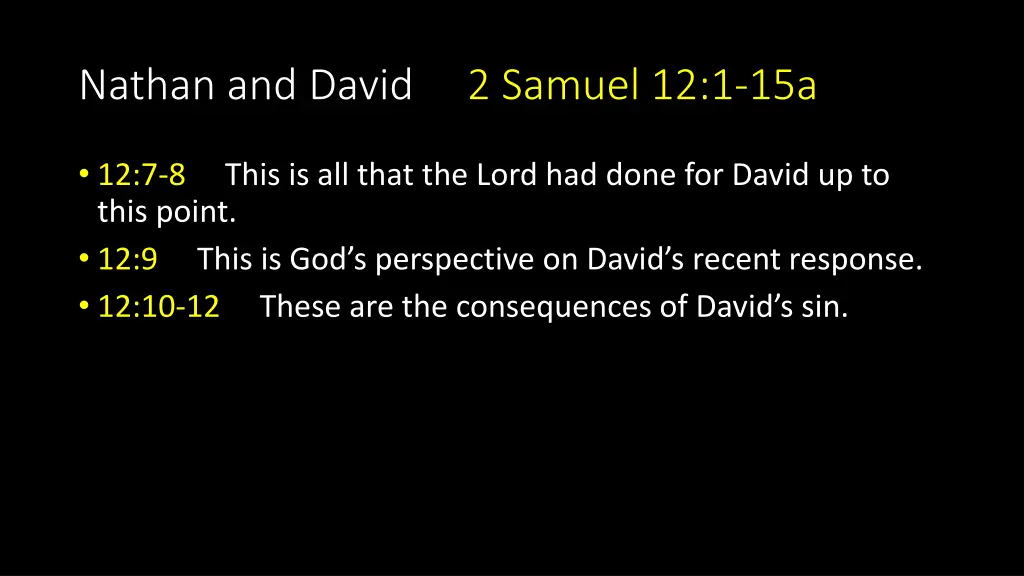 nathan and david 2 samuel 12 1 15a 3