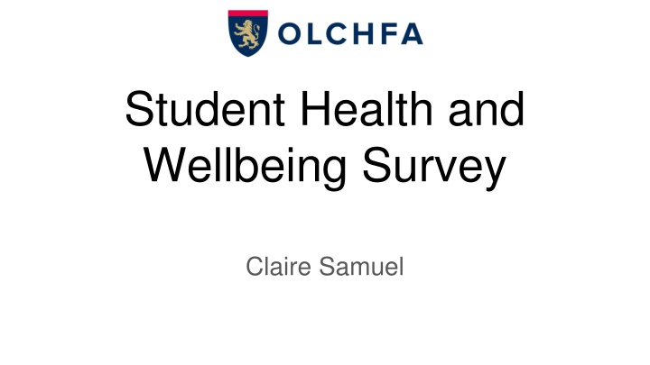 student health and wellbeing survey