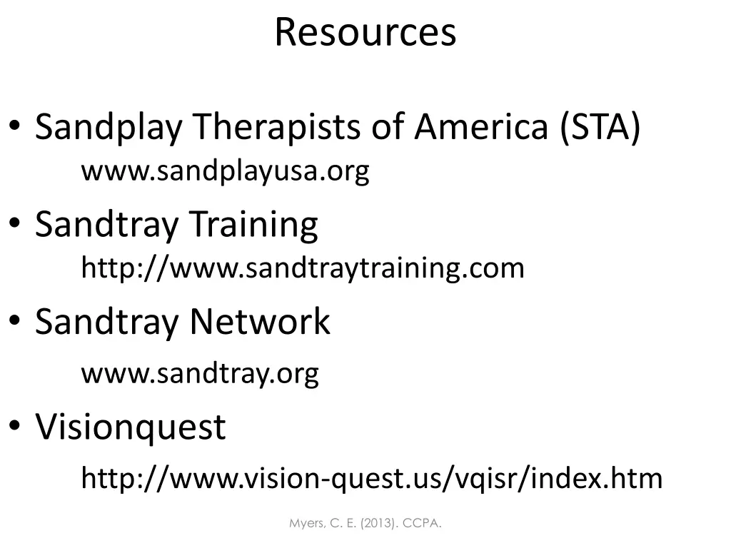 resources