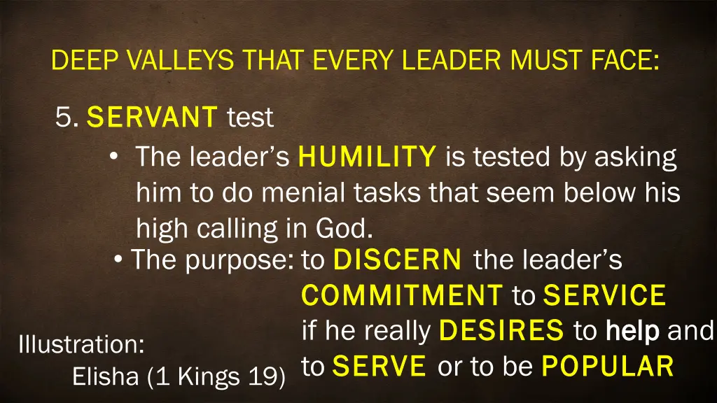 deep valleys that every leader must face 5