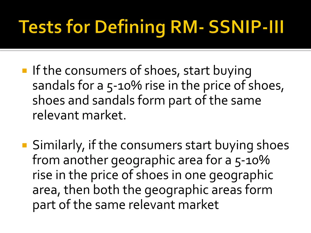 if the consumers of shoes start buying sandals