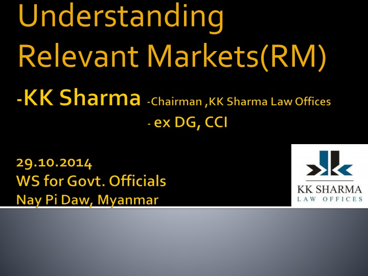 understanding relevant markets rm