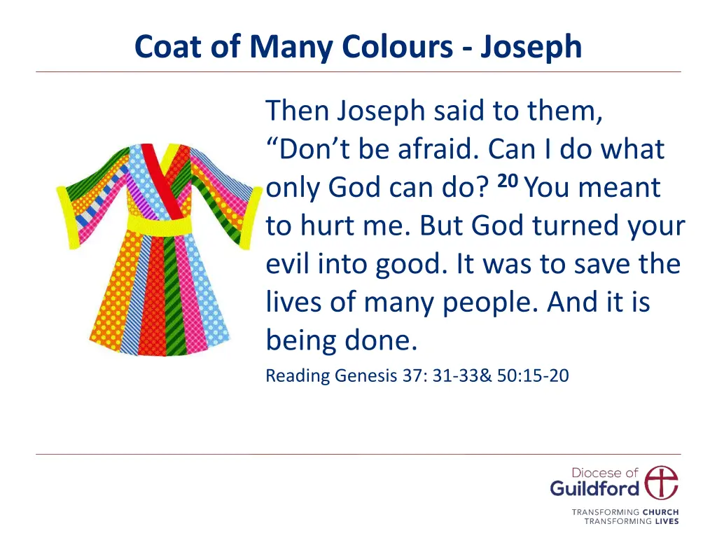 coat of many colours joseph