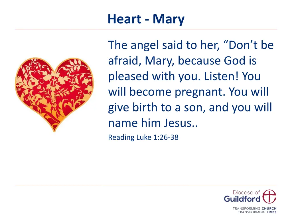 heart mary