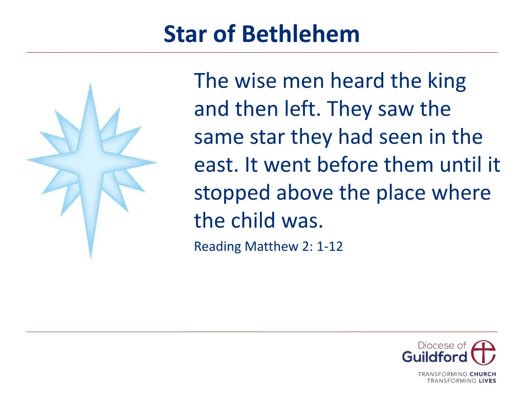 star of bethlehem