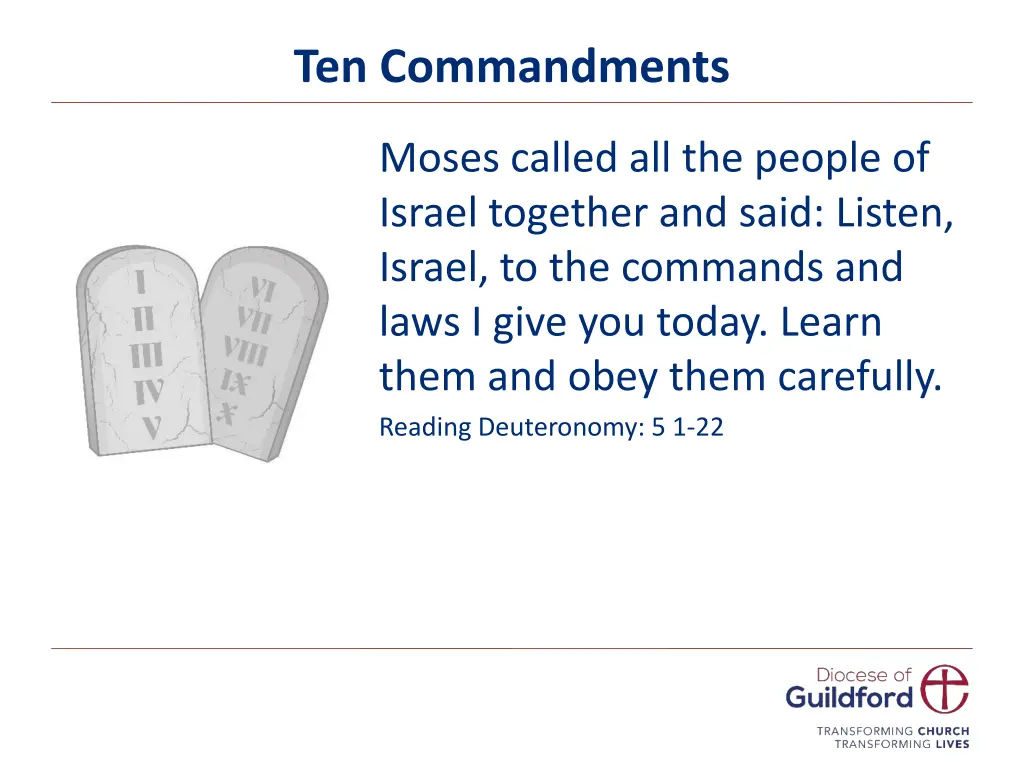 ten commandments