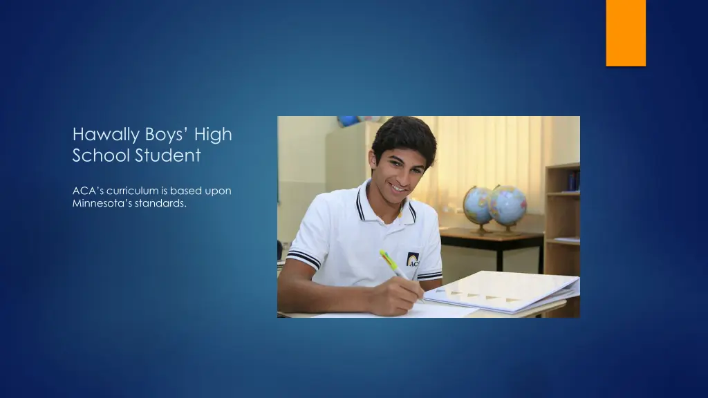 hawally boys high school student