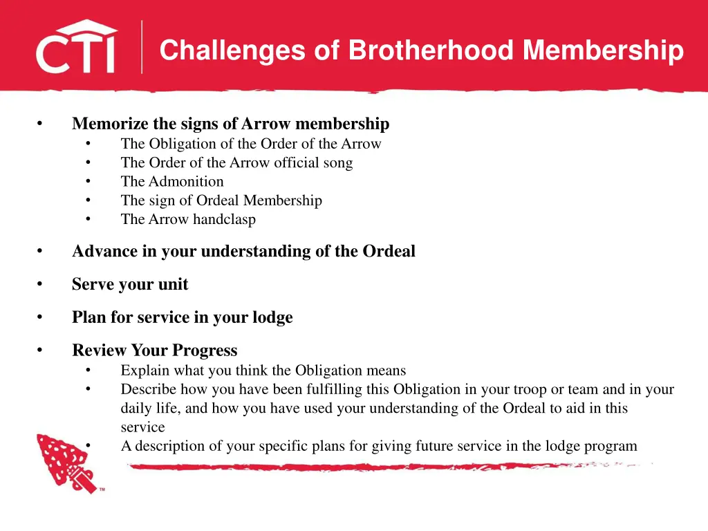 challenges of brotherhood membership