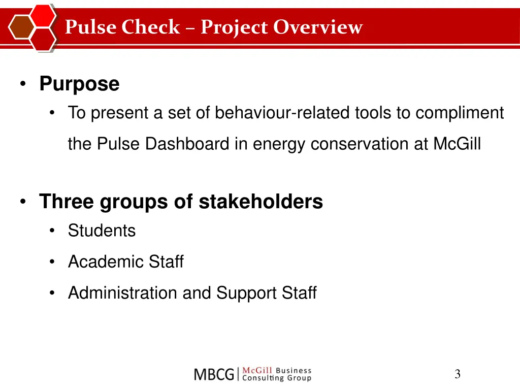 pulse check project overview