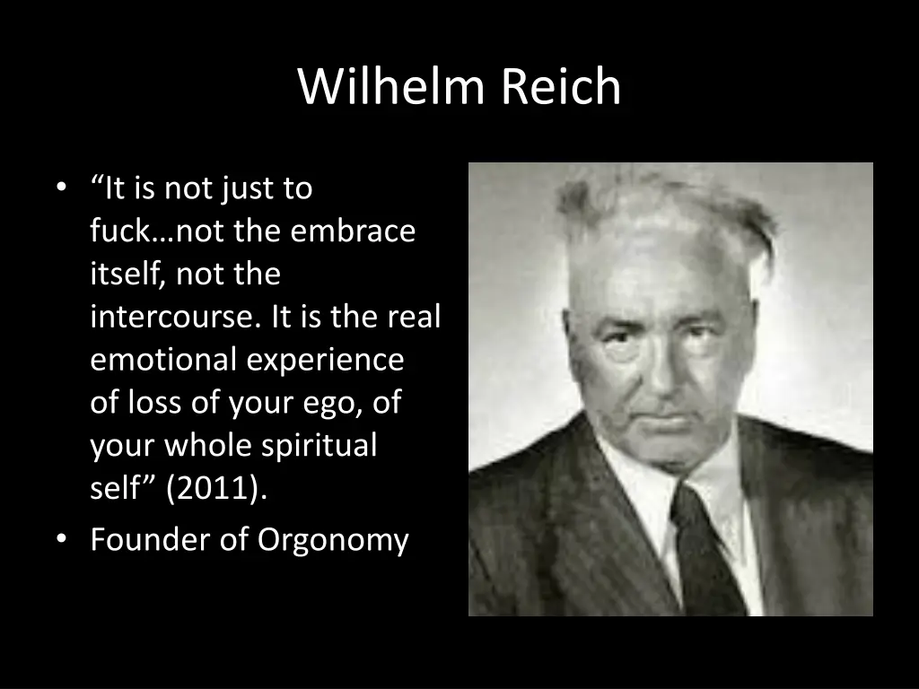 wilhelm reich