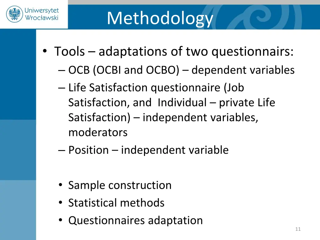 methodology