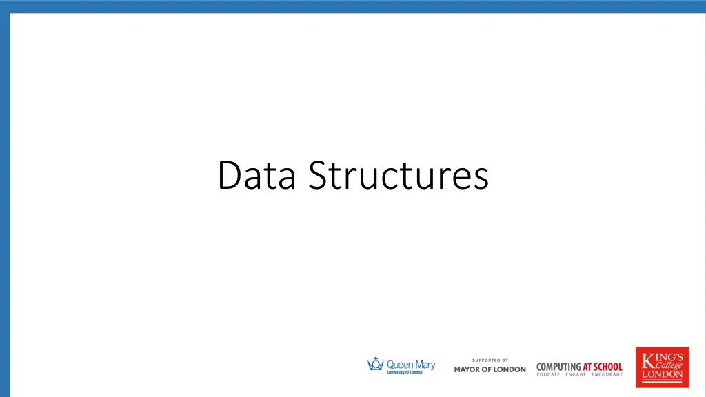 data structures