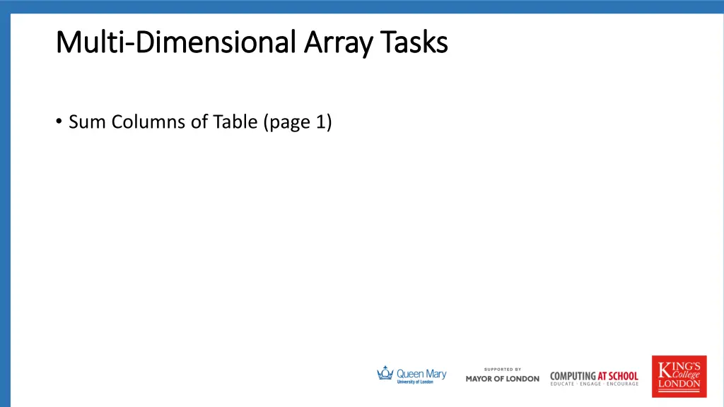 multi multi dimensional array dimensional array