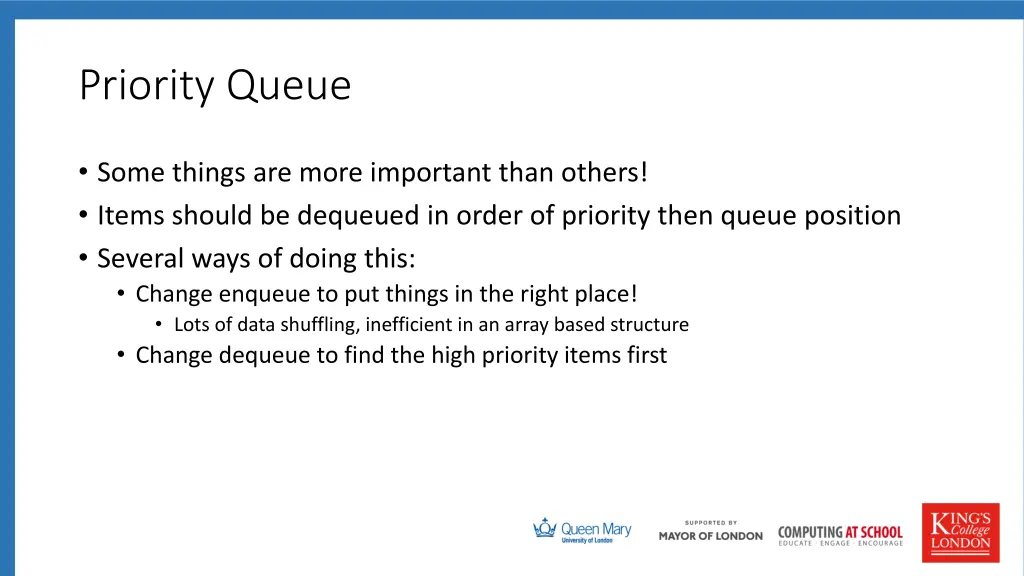 priority queue 1