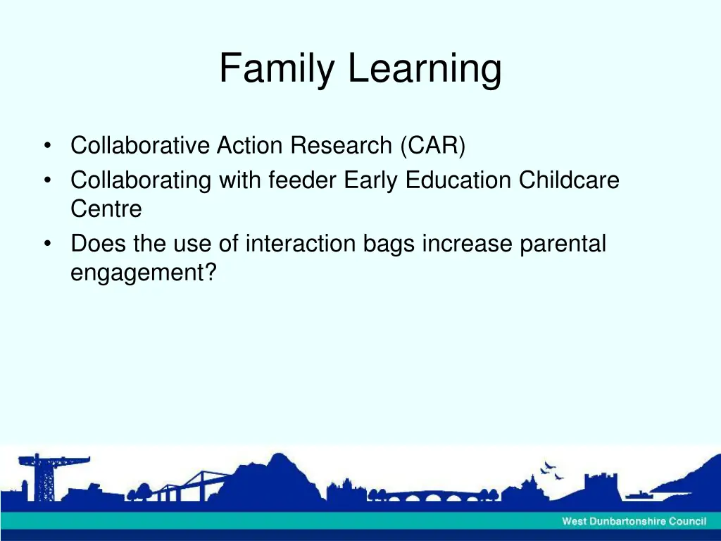 family learning